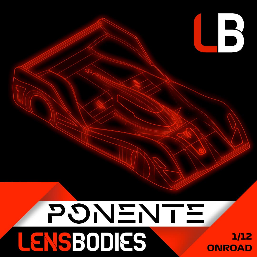 1/12 onroad body Ponente